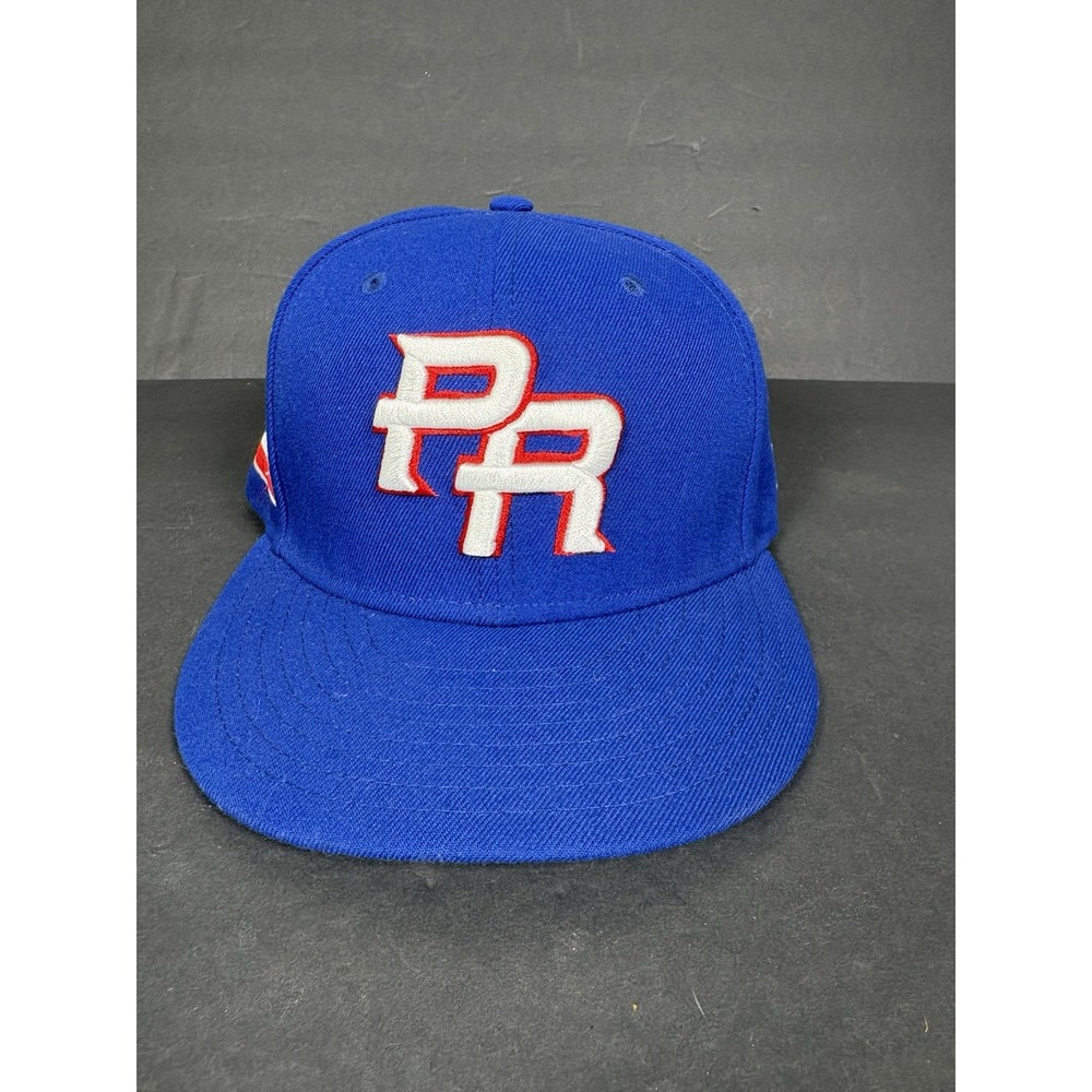 Puerto Rico WBC New Era 59FIFTY Fitted Hat 7 1/4 Blue World Baseball Classic